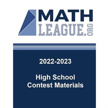 2022-2023 High School Contest Materials