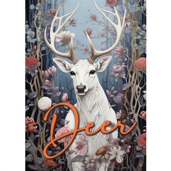 Deer Coloring Book for Adults