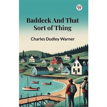 Baddeck And That Sort Of Thing