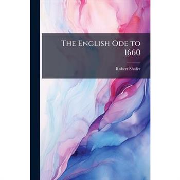The English Ode to 1660