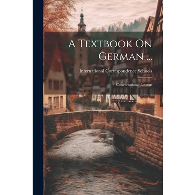 A Textbook On German ...