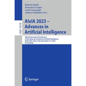 Aixia 2023 - Advances in Artificial Intelligence