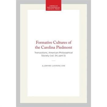 Formative Cultures of the Carolina Piedmont