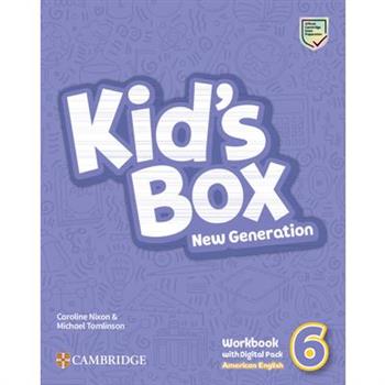 Kid’s Box New Generation Level 6 Workbook with Digital Pack American English