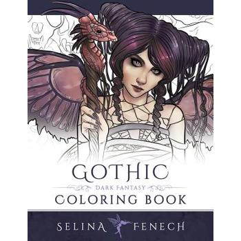 Gothic - Dark Fantasy Coloring Book