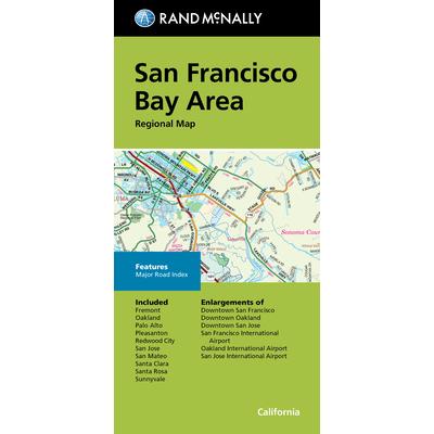 Rand McNally Folded Map: San Francisco Bay Area Regional Map