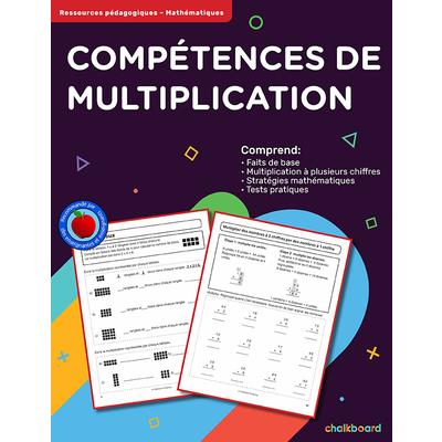 Comp矇tences De Multiplication