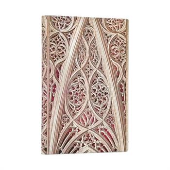 Vault of the Milan Cathedral (Burgundy) Mini Lined Softcover, 208pg, 80gsm, Duomo Di Milano Collection by Paperblanks (Duomo Di Milano)
