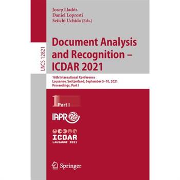 Document Analysis and Recognition - ICDAR 2021