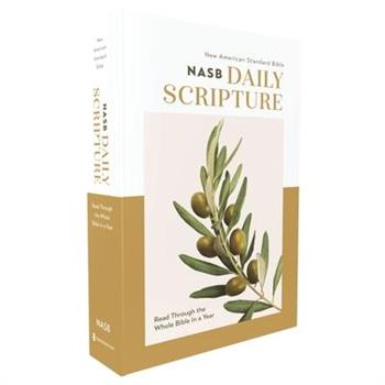 Nasb, Daily Scripture, Paperback, White/Olive, 1995 Text, Comfort Print
