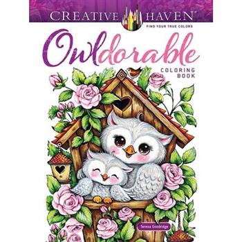 Creative Haven Owldorable Coloring Book