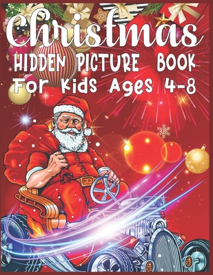 Christmas Hidden Picture Book For Kids Ages 4-8
