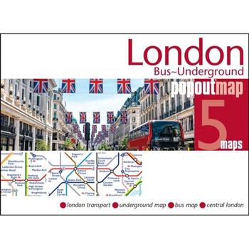 London Bus & Underground Tube Popout Map