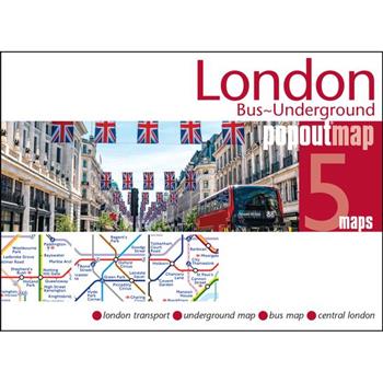 London Bus & Underground Tube Popout Map