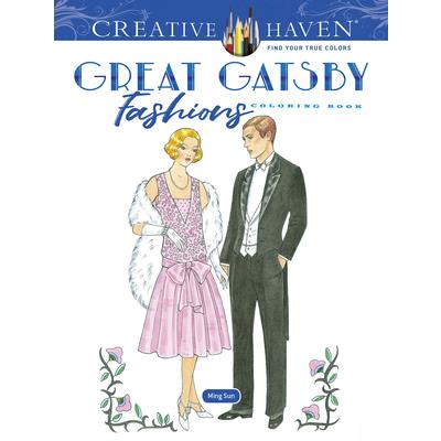 Creative Haven the Great Gatsby Fashions Coloring Book