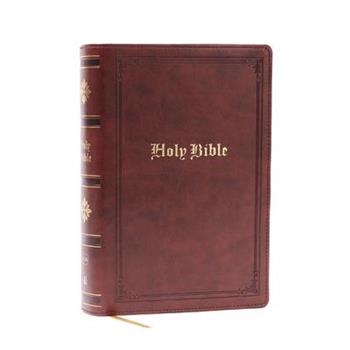 KJV Holy Bible: Personal Size Giant Print, Brown Leathersoft, Red Letter, Comfort Print: King James Version
