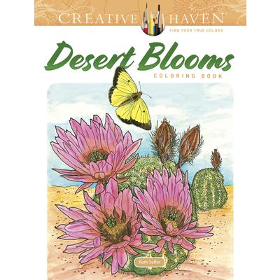 Creative Haven Desert Blooms Coloring Book