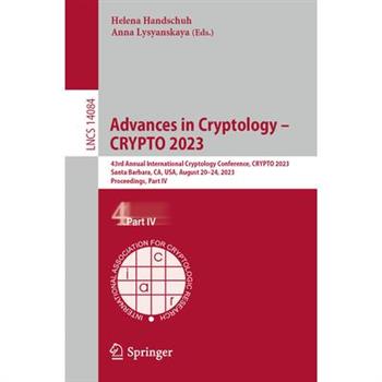 Advances in Cryptology - Crypto 2023