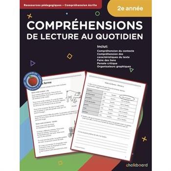 Canadian French Daily Reading Comprehension Grade 2
