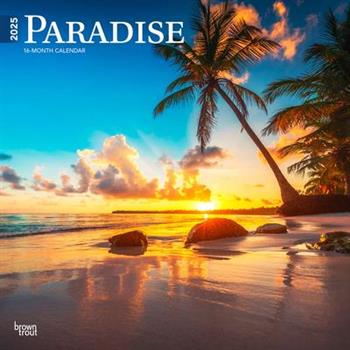 Paradise 2025 12 X 24 Inch Monthly Square Wall Calendar Plastic-Free Paradise 2025 12 X 24 Inch Monthly Square Wall Calendar Plastic-Free