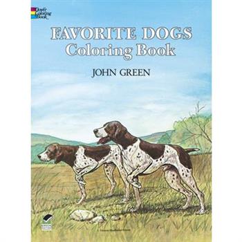 Favorite Dogs Coloring Book
