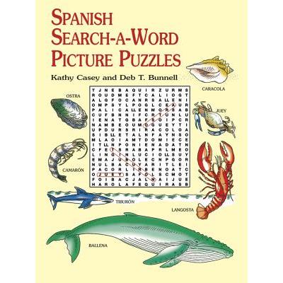 Spanish Search-A-Word Picture Puzzles