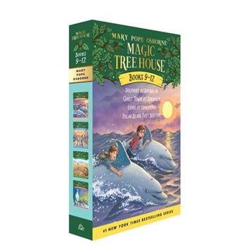 Magic Tree House Boxed Set：Volumes 9-12 神奇樹屋套書#9-12