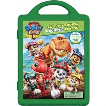 Paw Patrol the Dino Movie: Book and Magnetic Play Set (Magnetic  Play Set)