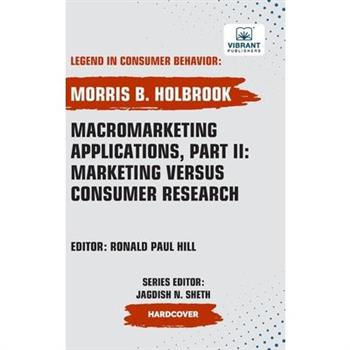 Macromarketing Applications, Part II