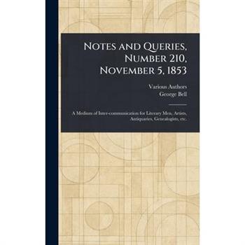 Notes and Queries, Number 210, November 5, 1853