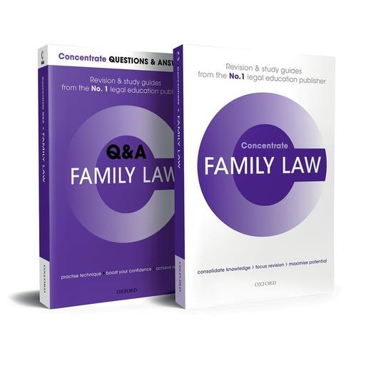 Family Law Revision Concentrate Pack