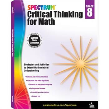 Spectrum Critical Thinking for Math, Grade 8