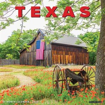 Texas 2026 12 X 12 Wall Calendar