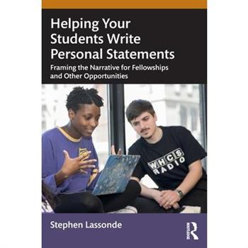 Helping Your Students Write Personal Statements