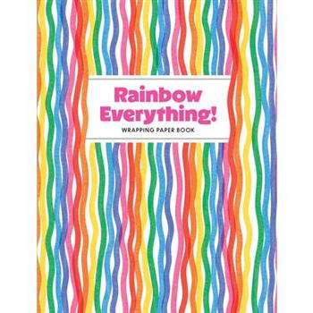 Rainbow Everything! Wrapping Paper Book