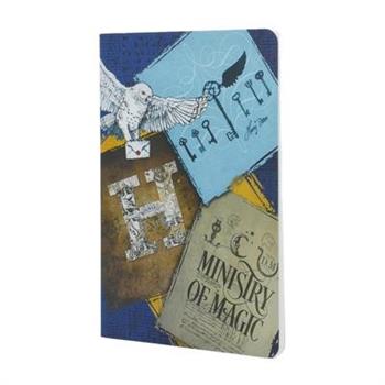 Moments of Magic Notebook A5 Unlined Softcover Cahier, 80pg, 100gsm by Paperblanks (Harry Potter Collection)