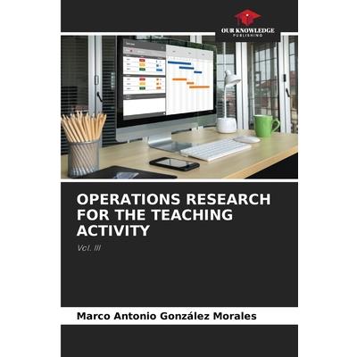 Operations Research for the Teaching Activity