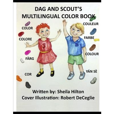 Dag and Scout’s Multilingual Color Book