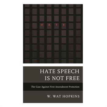 Hate Speech Is Not Free Hate Speech Is Not Free