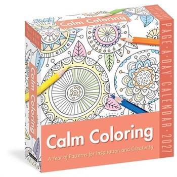 Calm Coloring Page-A-Day(r) Calendar 2027