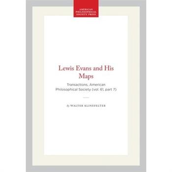 Lewis Evans and His American Philosophical Society