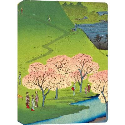 Hiroshige Cherry Blossoms Lined Hardcover Journal