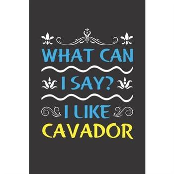 What Can I Say? I Like Cavador