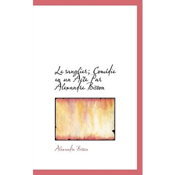 Le Sanglier; Com Die En Un Acte Par Alexandre Bisson