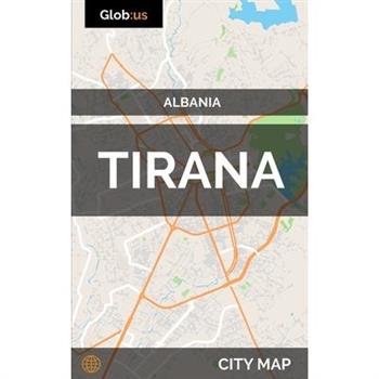 Tirana, Albania - City Map