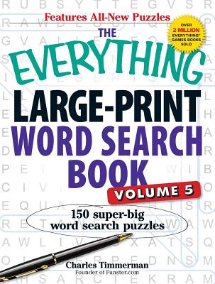 The Everything Large-Print Word Search Book