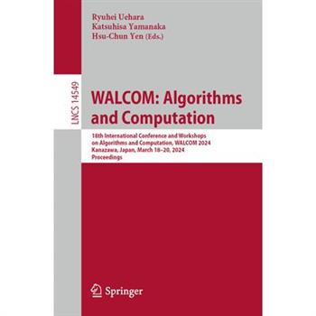 Walcom: Algorithms and Computation