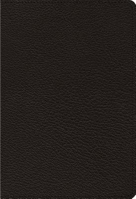 ESV Heirloom Single Column Personal Size Bible (Goatskin, Black)