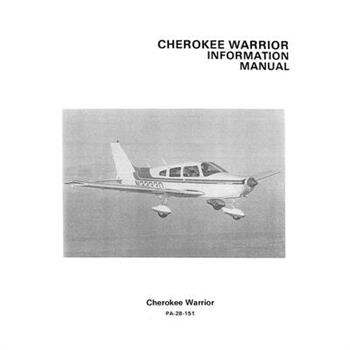 Piper PA-28-151 Cherokee Warrior 1974-76 Pilot’s Information Manual (761-563)