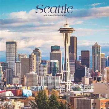 Seattle 2025 12 X 24 Inch Monthly Square Wall Calendar Plastic-Free Seattle 2025 12 X 24 Inch Monthly Square Wall Calendar Plastic-Free